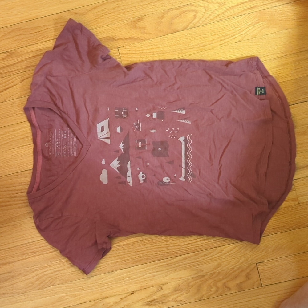 United By Blue Camping V-Neck - M
